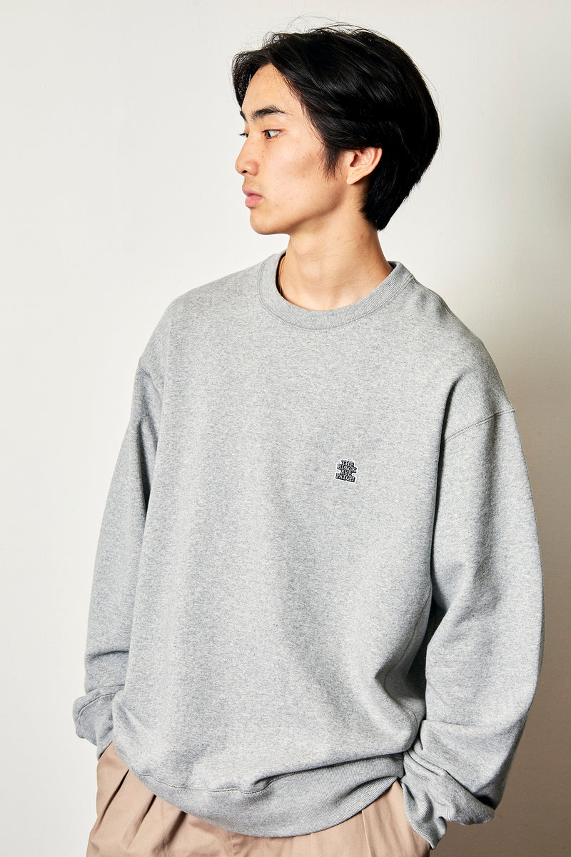 スウェット/XL/コットン/BLK/無地/LAUNDROMAT CREW SWEAT - トップス