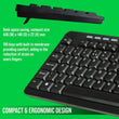 USB Keyboard and Mouse Computer Set | QWERTY | KBMSBITZ Builder