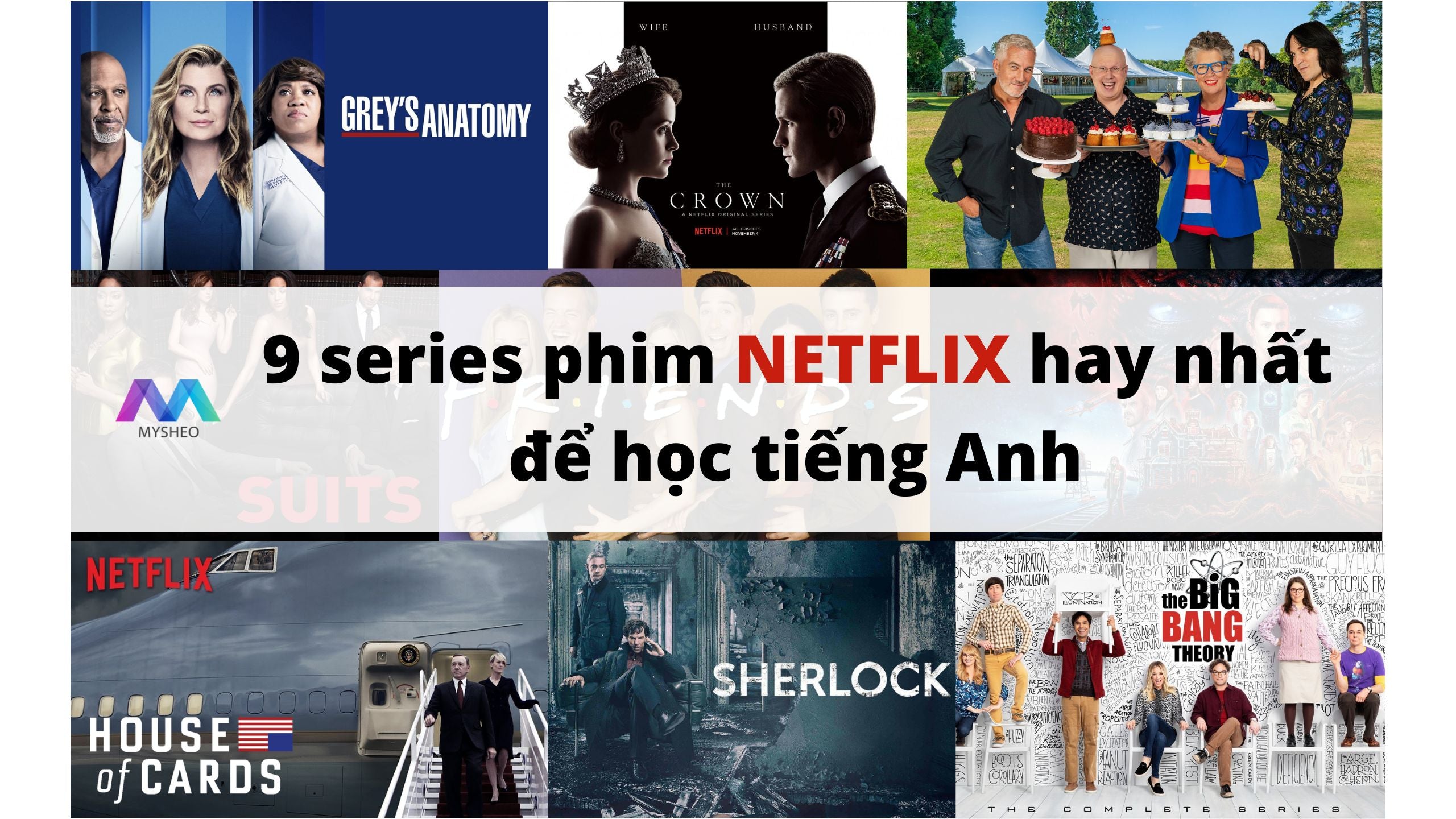9 series phim hay nhất để học tiếng Anh trên Netflix