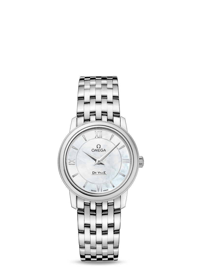 OMEGA Stainless Steel De Ville Prestige Quartz Ladies Watch 27.4mm