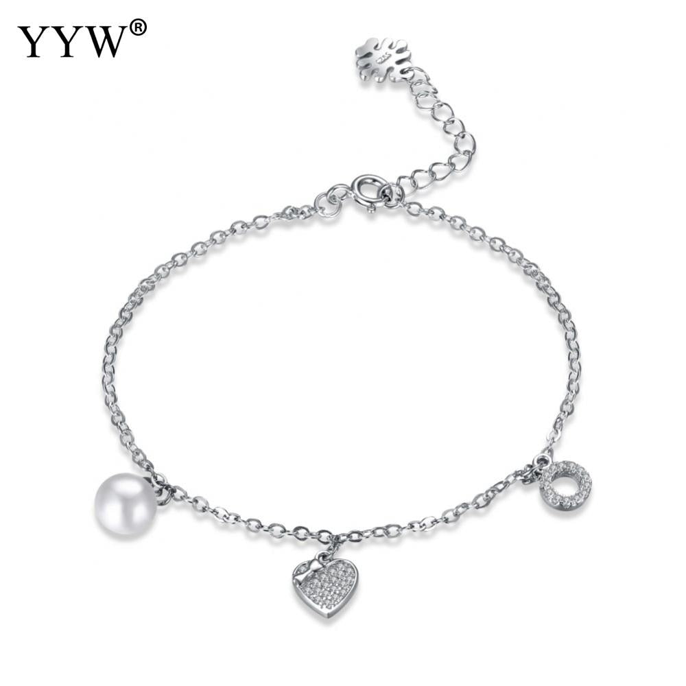 female silver bracelets