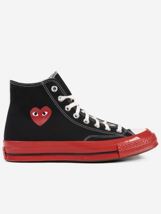 Converse Chuck 70 - black high-top sneakers - red sole – Dadà Concept Store