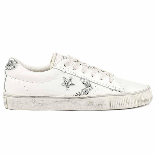 converse basse tutte bianche