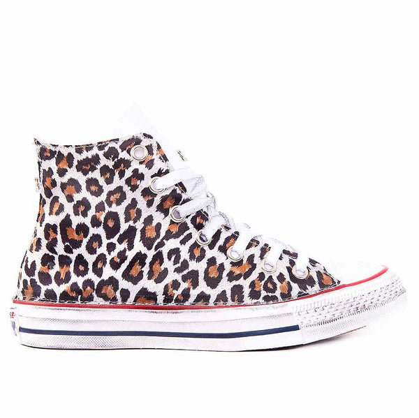 converse leopardate bianche italia