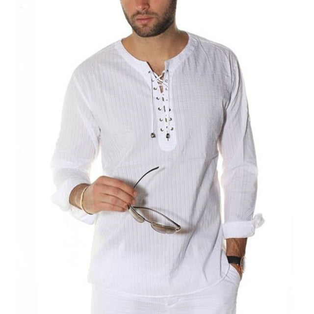 long white shirt mens