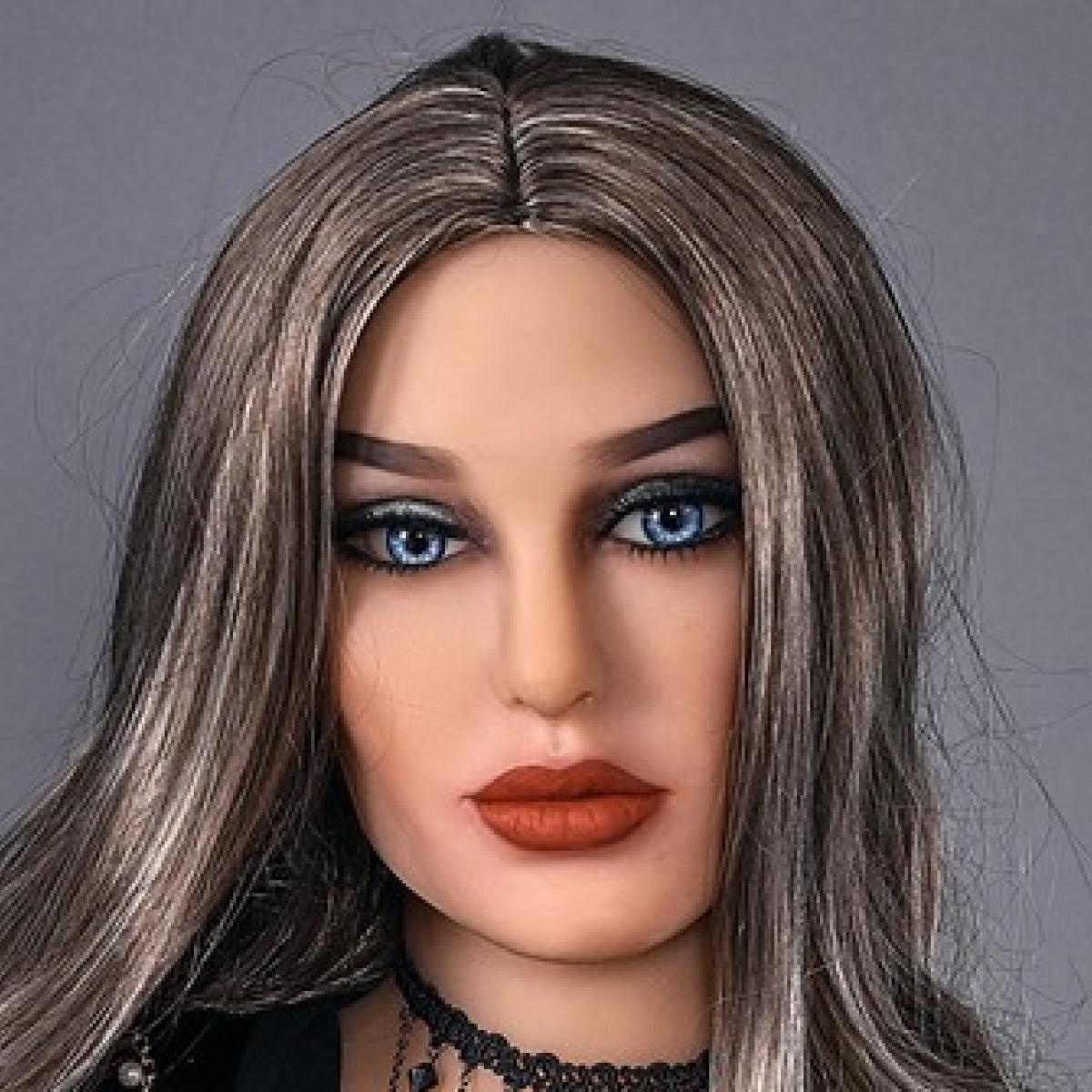 Neodoll Racy Mia Sex Doll Head M16 Compatible Tan Lucidtoys 1004