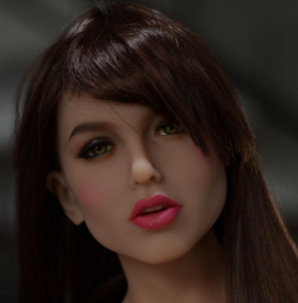 Neodoll Allure Silicone Sex Doll Head M16 Compatible Tan Lucidtoys 4454