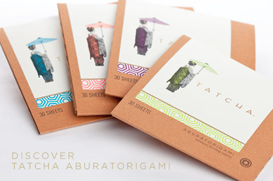 Discover Tatcha Aburatorigami. Japanese Blotting Paper for Dry or Oily Skin