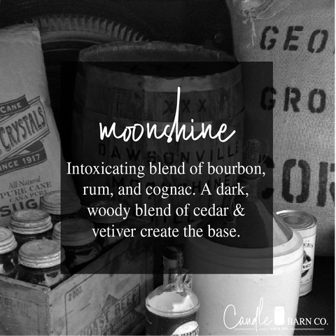 Moonshine pure soy candle