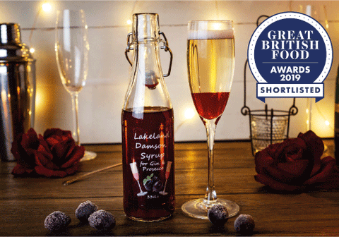 Great British Food Awards Shortlisted Entry Damson syrup