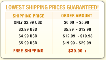 Lowest Shipping Prices Guaranteed!