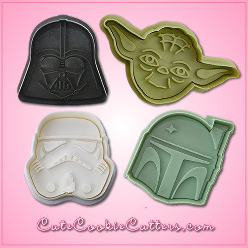 star wars fondant cutters