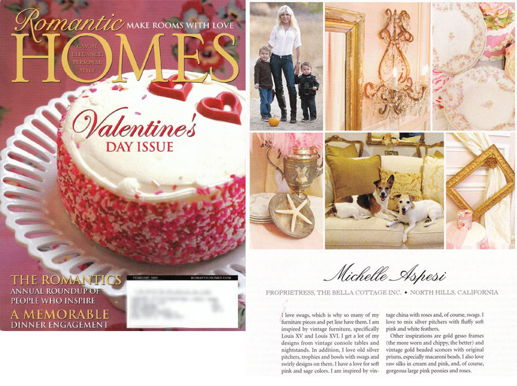 Romantic Homes, Feb 2008 Romantics Issue