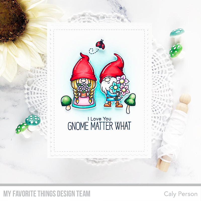 Handmade card from Caly Person featuring products from My Favorite Things #mftstamps