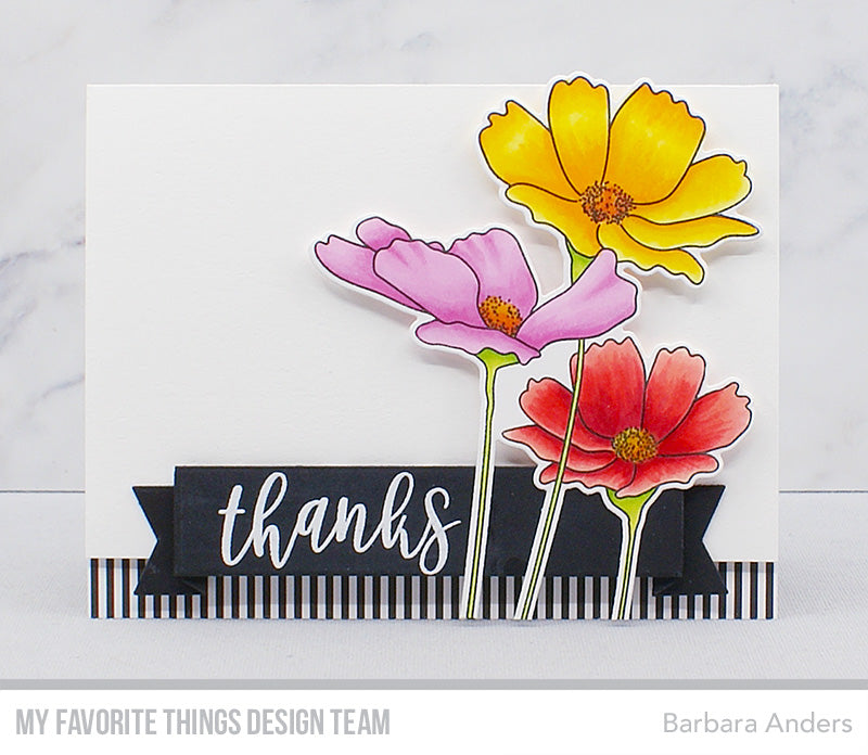 Handmade card from Barbara Anders featuring products from My Favorite Things #mftstamps