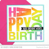 Happy Birthday Block Die-namics