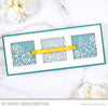 Slimline Stitched Square Trio Die-namics