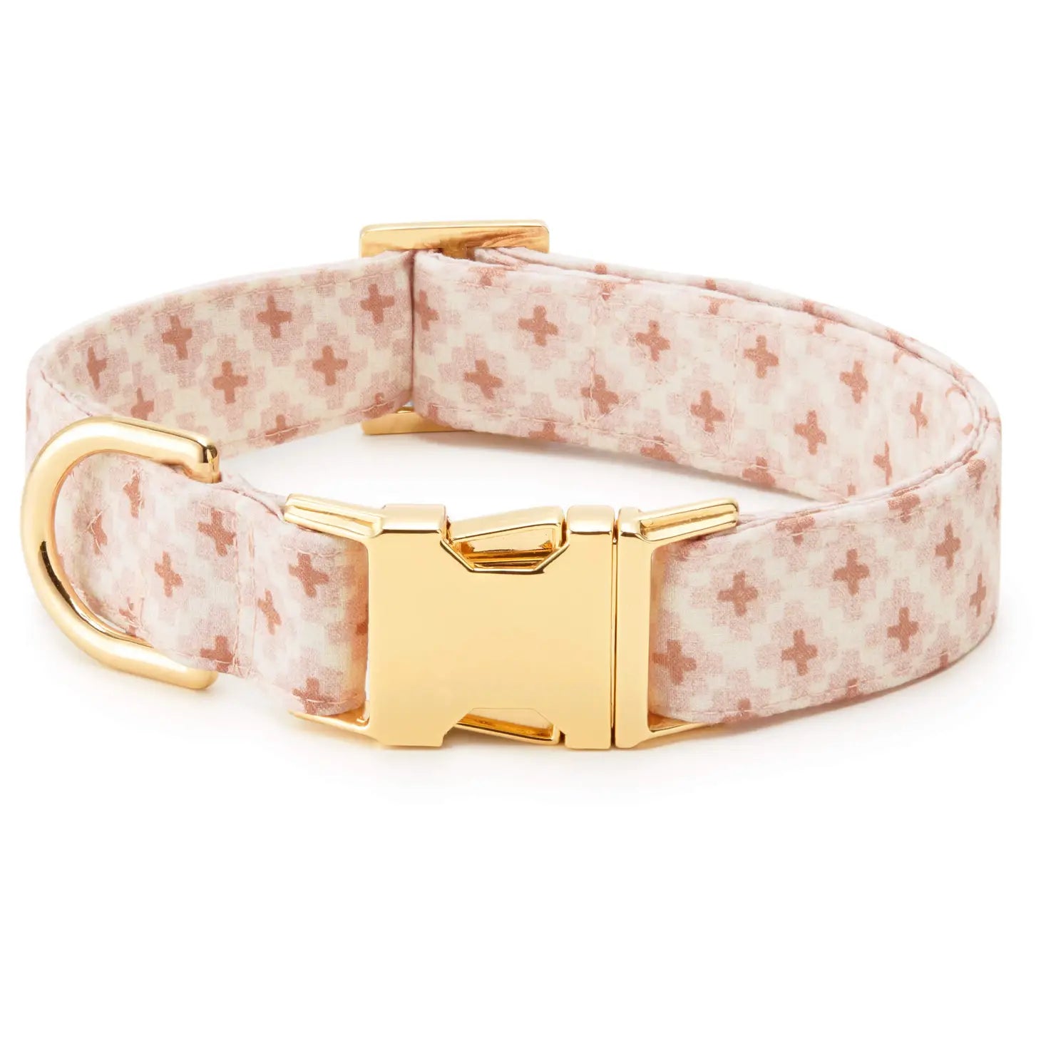 Dog Collar Terra w Gold Hardware