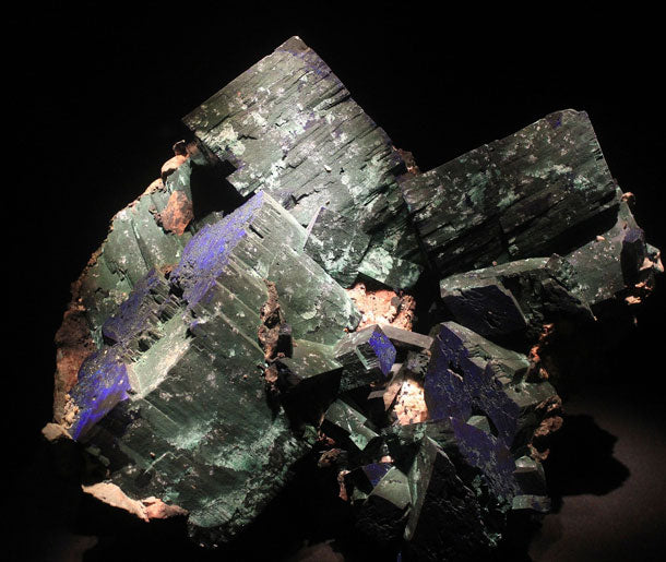blue azurite mineral rock picture