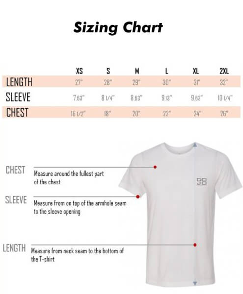 boss t shirt size guide