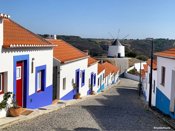 Village blanc Odeceixe, Algarve Portugal