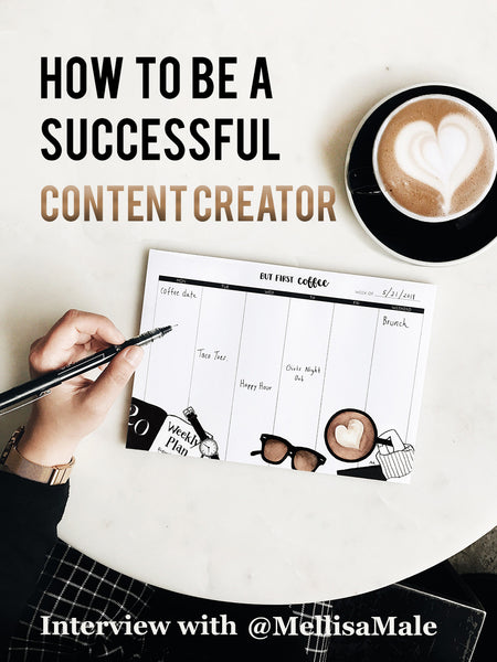 how to be a successful content creator