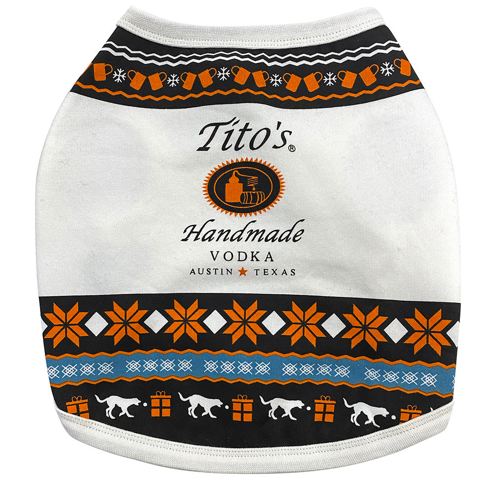 tito's ugly dog sweater