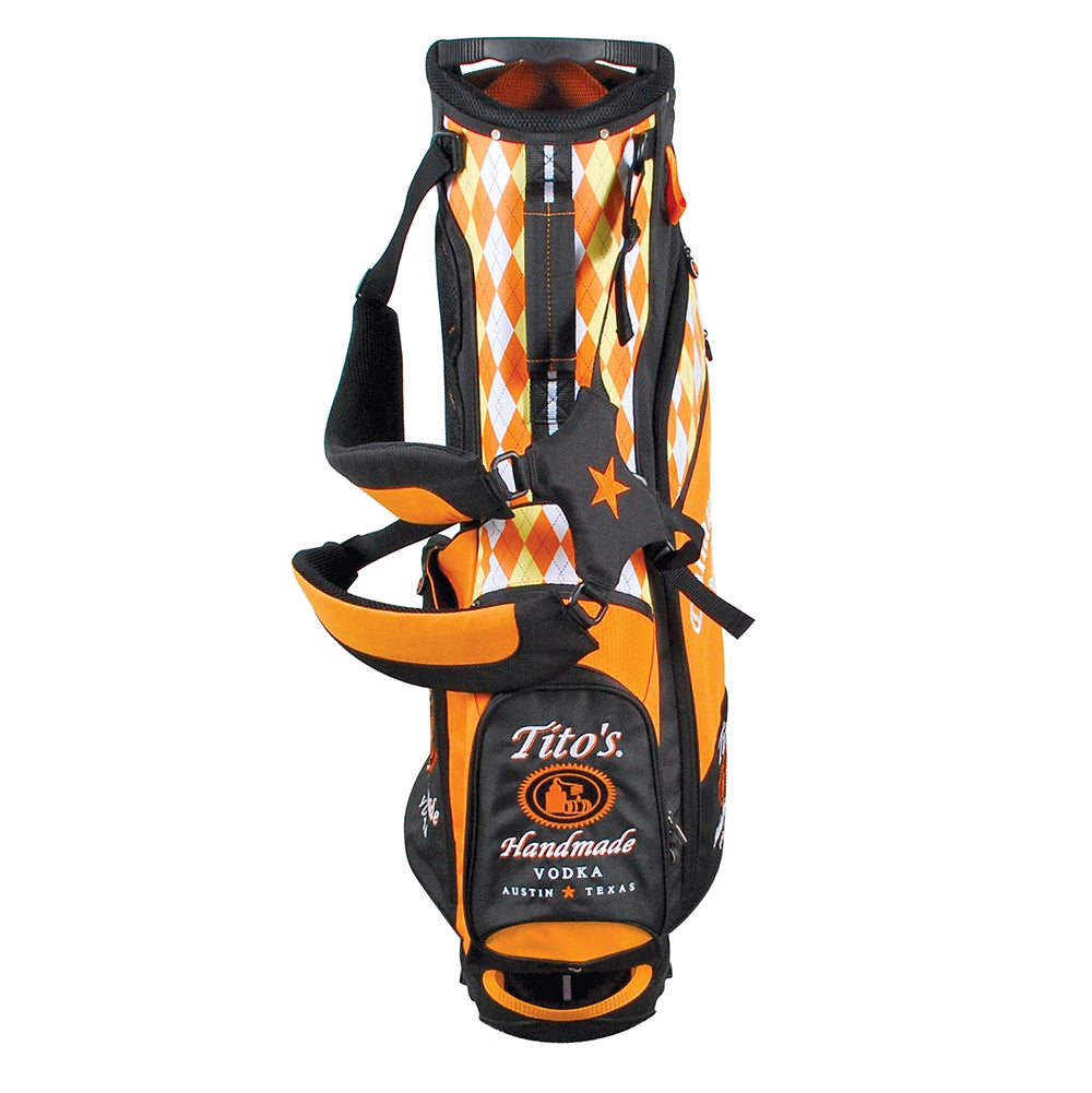 orange nike golf bag