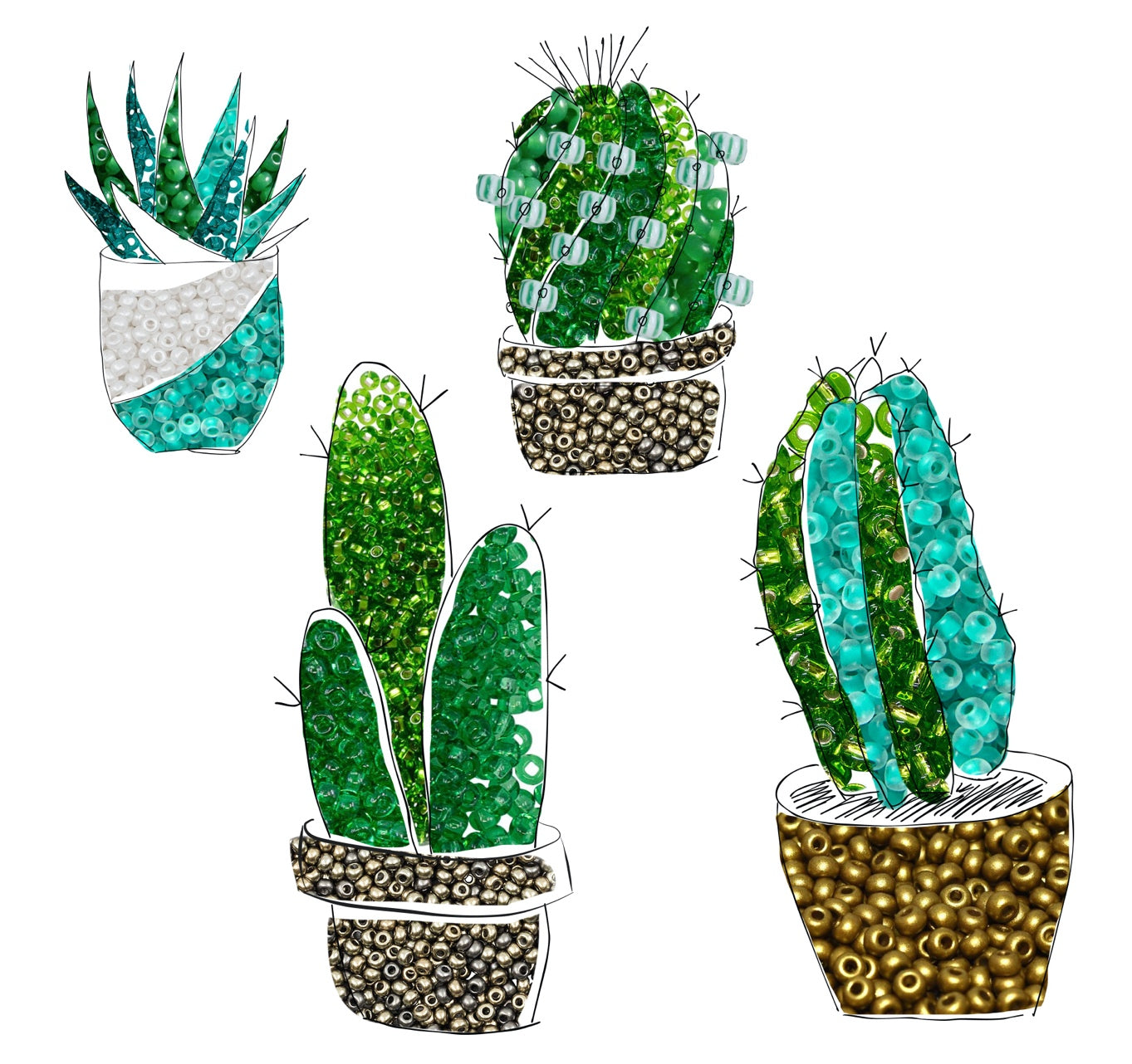 Tutorial: Beaded Cactus