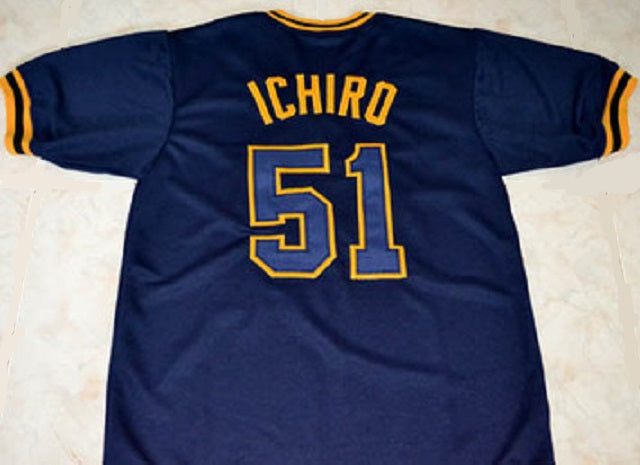 ichiro orix blue wave jersey