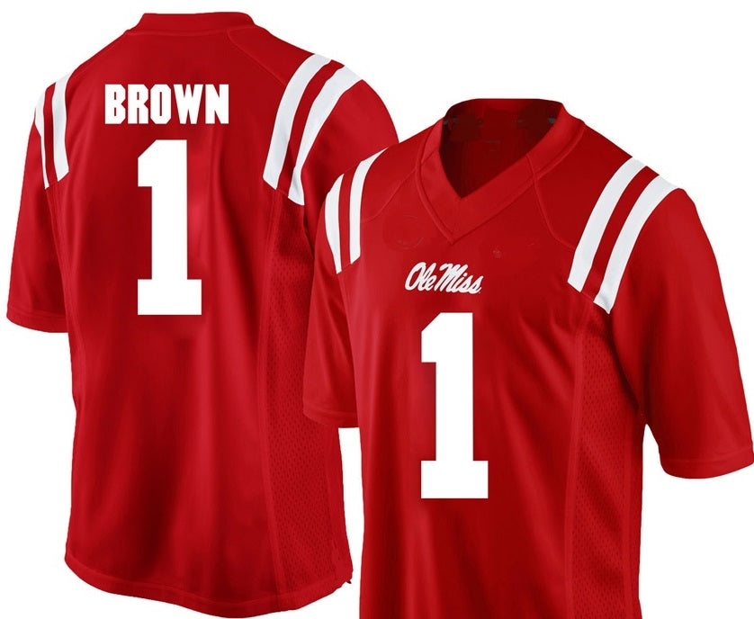 personalized ole miss jersey