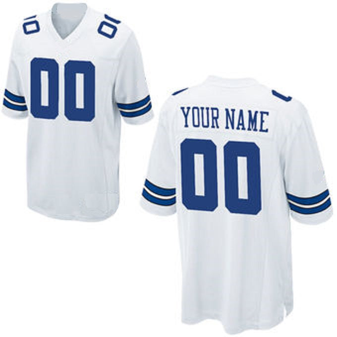 Dallas Cowboys Customizable Pro Style Football Jersey Best Sports Jerseys