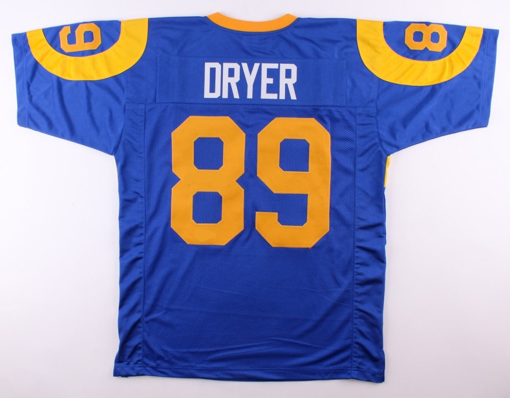 custom rams throwback jersey