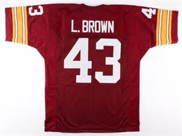 Larry Brown Washington Redskins Throwback Football Jersey