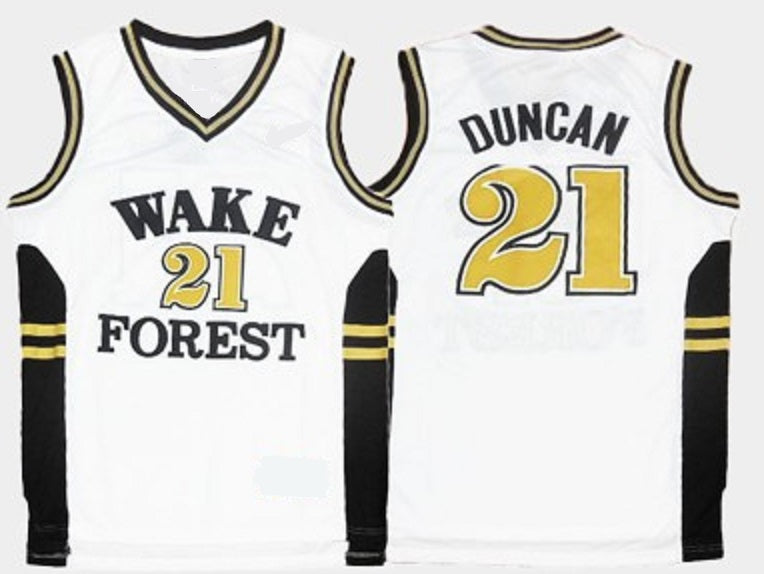 tim duncan jersey wake forest