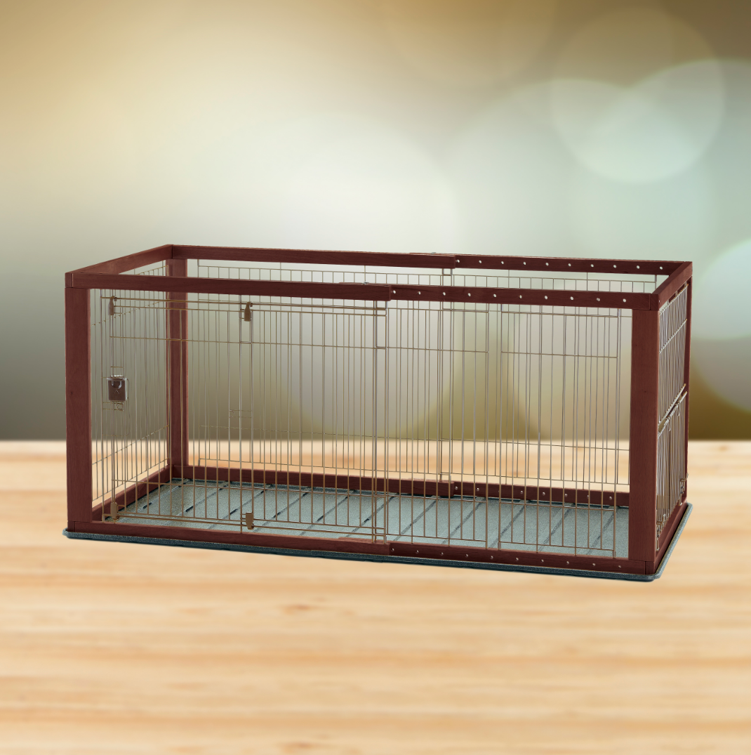 expandable dog crate