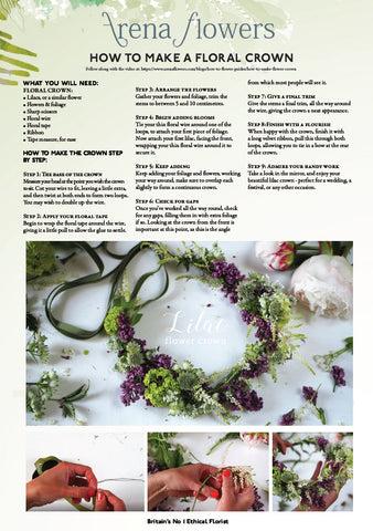 PDF - flower crown instructions