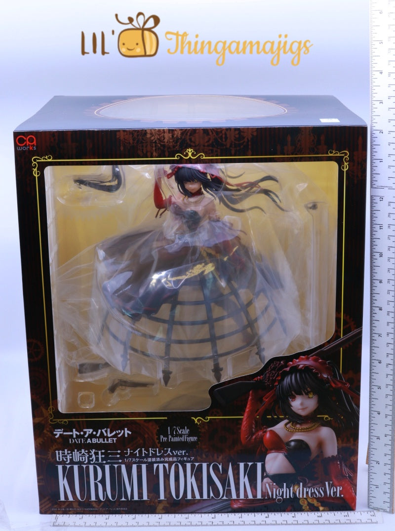 Date a Bullet - CAworks 1/7th Scale Figure - Kurumi Tokisaki (Night Dress Ver.)