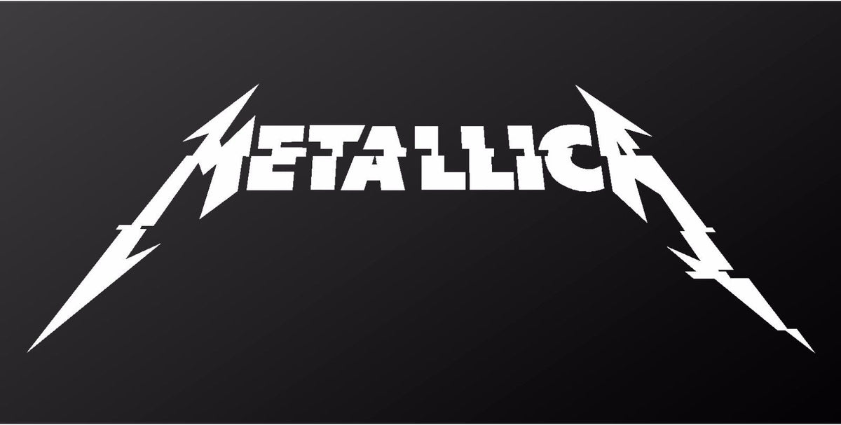 Metallica M #080 Vinyl decal sticker Graphic Die Cut Car Truck Window 9" 