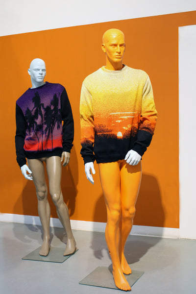 SUNSET PULLOVERS KNITWEAR DROOG DESIGN CORNE GABRIELS