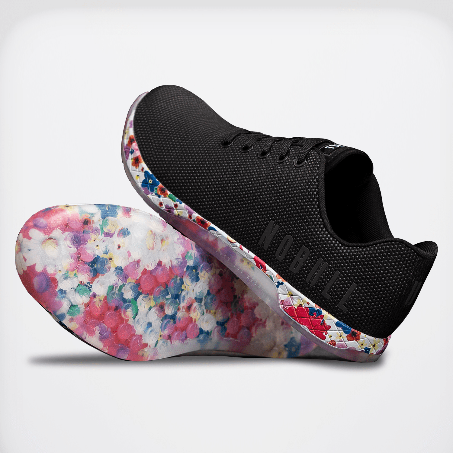 Nobull Black Daisy Trainer (Men's) - WIT US