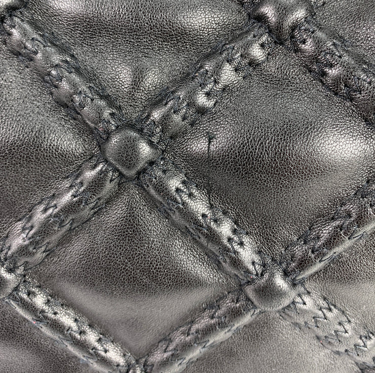 Chanel Hidden Chain Hobo Diamond Quilted Black Bag