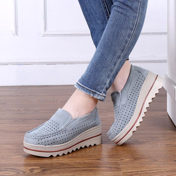 trendy platform shoes