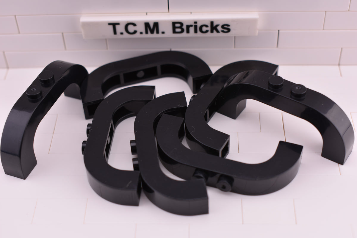 TCM Bricks DARK GREEN 1x3x2 Arch Brick Curved Top X25 Compatible Parts