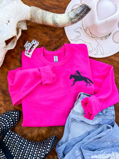 Signature Hot Pink Sweatshirt