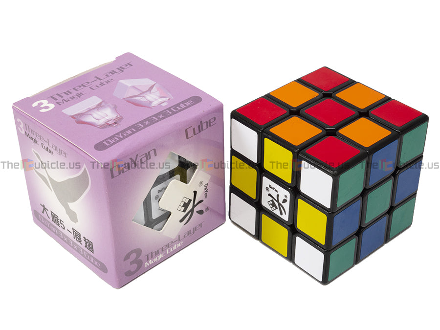 Stickerless Dayan 5 ZhanChi 3x3 Magic Cube 3x3x3 Speedcubing 