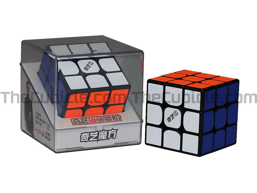 QiYi MS Magnetic 3x3 Magic Cube 3x3x3 Speedcubing Noir 