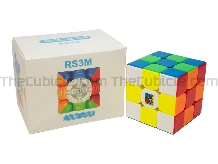 MoYu MFRS3M Stickerless Magnetic 3x3x3 Speed Twist Competition Smooth Magic Cube 