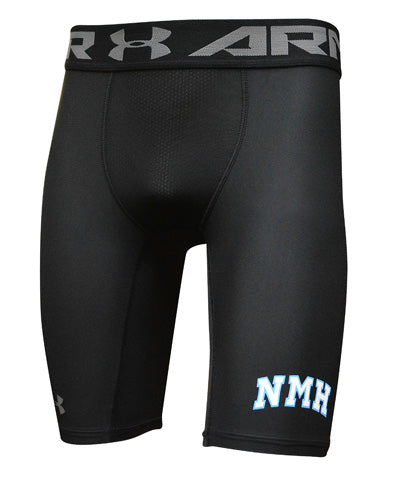 under armour black compression shorts