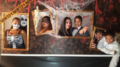 Halloween Party Photo booth backdrop